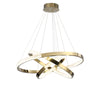 WOMO Gold Tiered Ring led Chandelier-WM2796 thumbnail