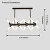 WOMO Candle Linear Chandelier-WM2805 thumbnail