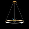 WOMO Butterfly Circular Led Chandelier-WM2802 thumbnail