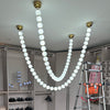 WOMO X-Pearl Necklace Chandelier-WM2799 thumbnail