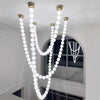 WOMO X-Pearl Necklace Chandelier-WM2799 thumbnail