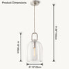 WOMO Modern Glass Pendant Light-WM2898 thumbnail