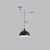 WOMO Glass Dome Offset Pendant Light-WM2591 thumbnail