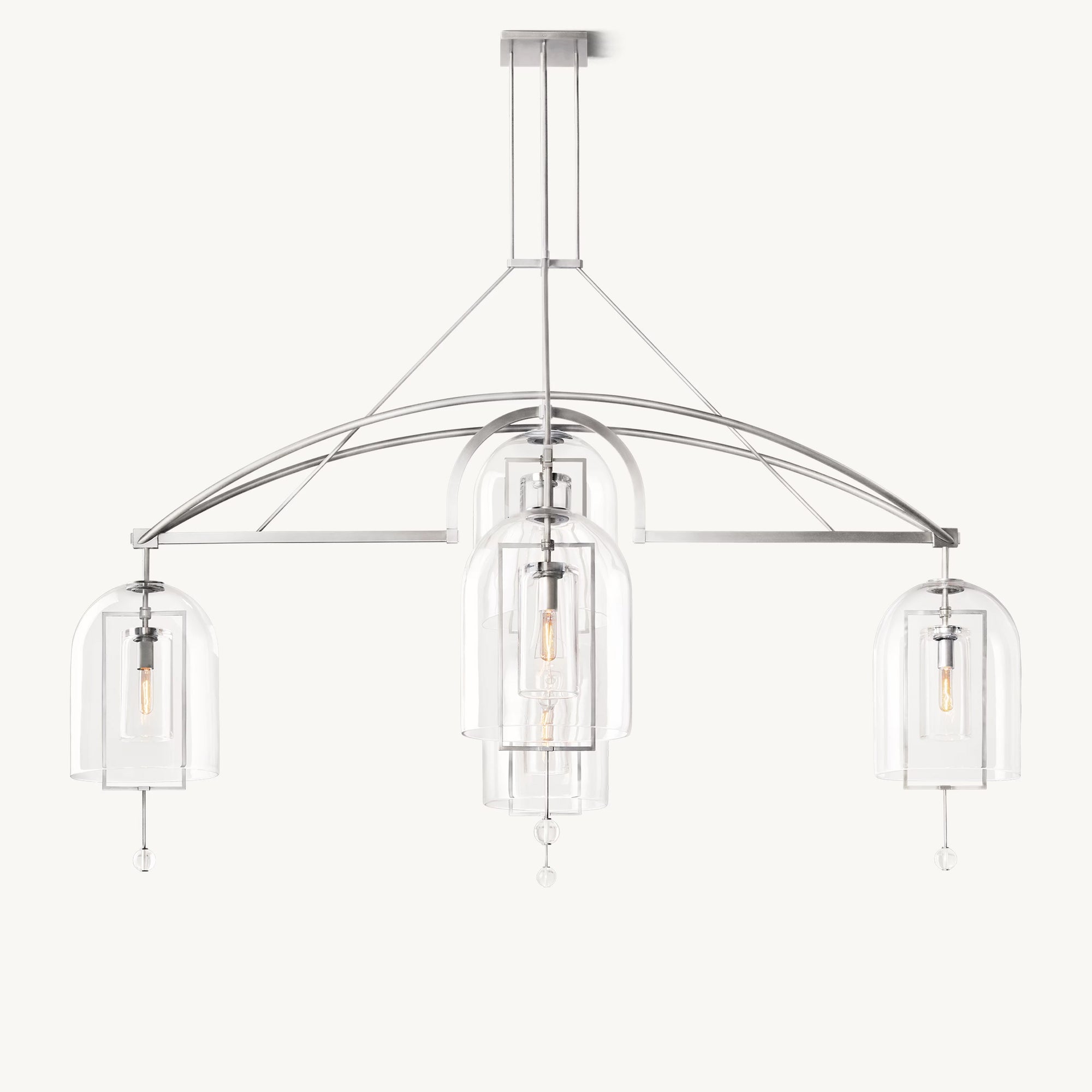 WOMO Bell Glass Chandelier-WM2813