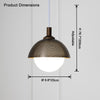 WOMO Globe Glass Pendant Light-WM2831 thumbnail