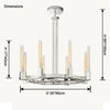 WOMO Candle Round Chandelier-WM2815 thumbnail