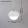 WOMO Globe Glass Pendant Light-WM2831 thumbnail