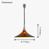 WOMO Lava Cone Rise Fall Pendant Light -WM2823 thumbnail