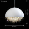 WOMO Dome Crystal Chandelier-WM2825 thumbnail