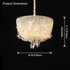 WOMO Crystal Bead Chandelier-WM2826 thumbnail