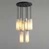 WOMO Cascading Cylinder Alabaster Chandelier-WM2827 thumbnail