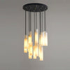 WOMO Cascading Cylinder Alabaster Chandelier-WM2827 thumbnail