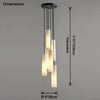 WOMO Cascading Cylinder Alabaster Chandelier-WM2827 thumbnail