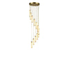 WOMO Cascading Cylinder Alabaster Chandelier-WM2827 thumbnail
