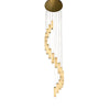 WOMO Cascading Cylinder Alabaster Chandelier-WM2827 thumbnail