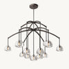 WOMO Multi Light Crystal Pendant Chandelier-WM2828 thumbnail