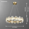 WOMO Tiered Alabaster Chandelier-WM2830 thumbnail