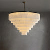 WOMO Tiered Alabaster Chandelier -WM2832 thumbnail