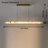 WOMO Linear Alabaster Chandelier-WM2833 thumbnail