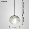 WOMO Alabaster Glass Round Pendant Light-WM2837 thumbnail