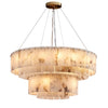 WOMO Tiered Alabaster Chandelier-WM2844 thumbnail