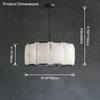 WOMO Round Alabaster Chandelier-WM2846 thumbnail