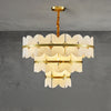 WOMO Butterfly Tiered Alabaster Chandelier-WM2851 thumbnail