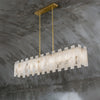 WOMO Rectangular Alabaster Chandelier-WM2856 thumbnail