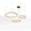 WOMO 3 Rings Alabaster Chandelier-WM2857 thumbnail