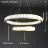 WOMO Bearing Circular Chandelier-WM2859 thumbnail