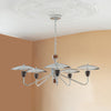WOMO Mid Century Modern Arm Chandelier-WM2863 thumbnail