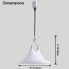 WOMO Cone Rise Fall Pendant Light-WM2866 thumbnail