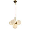 WOMO Tiered Alabaster Globe Chandelier-WM2867 thumbnail