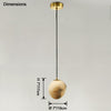 WOMO Irregular Alabaster Pendant Light-WM2868 thumbnail