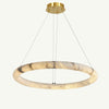 WOMO Alabaster Circular LED Chandelier-WM2874 thumbnail