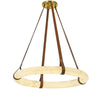 WOMO Alabaster Circular LED Chandelier-WM2874 thumbnail