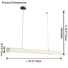 WOMO Alabaster Tube Linear Chandelier-WM2876 thumbnail