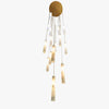 WOMO Alabaster Tube Staircase Chandelier-WM2881 thumbnail