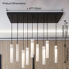 WOMO Alabaster Tube Dining Room Pendant Light-WM2882 thumbnail