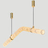 WOMO Pipe Linear Alabaster Pendant Light-WM2889 thumbnail