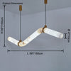 WOMO Liberty Curved Alabaster Pendant Light-WM2890 thumbnail