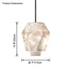 WOMO Alix Alabaster Pendant Light-WM2892 thumbnail