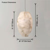 WOMO Camille Alabaster Pendant Light-WM2893 thumbnail