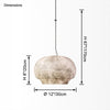 WOMO Camille Alabaster Pendant Light-WM2894 thumbnail
