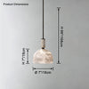 WOMO Oki Alabaster Pendant Light-WM2899 thumbnail