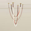 WOMO Ribbon Leather Chandelier-WM2908 thumbnail
