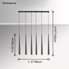 WOMO Tube Linear Chandelier-WM2909 thumbnail