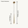 WOMO Tube Linear Chandelier-WM2909 thumbnail
