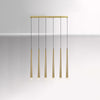WOMO Tube Linear Chandelier-WM2909 thumbnail