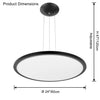WOMO Large Disc Pendant Light-WM2911 thumbnail